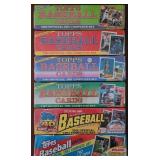 Baseball Cards 6 Sealed Topps complete sets 1987-1