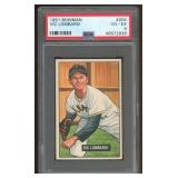 Vic Lombardi 1951 Bowman Baseball Card PSA 4 grade