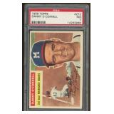 1956 Topps Baseball Cards #272 Danny O