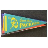 1960s NFL Football Pennants, 15 total in excellent