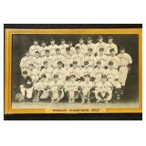 1934 Goudey Premium Baseball Card, NY Giants World