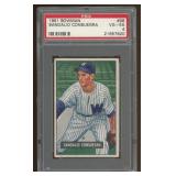 Sandalio Consuegra 1951 Bowman Baseball Card PSA 4