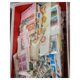 Worldwide & US Stamps thousands of off paper stamp