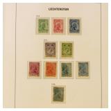 Liechtenstein Stamps 1912-1947 Mint Hinged collect