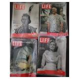 LIFE Magazines 1949-1953 collection of 27 differen