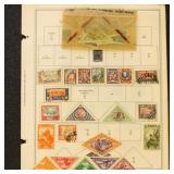 Tanna-Tuva Stamps on Minkus Pages mint hinged and