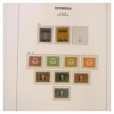 Austria Back of Book Stamps Collection 1850s-1930s