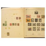 Worldwide Stamps on pages, Used and Mint Hinged in
