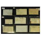 US Stampless Covers & Folded Letters Group of 15+