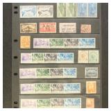 Italy & Area Stamps on Page, small but interesting