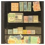US Revenue & Back of Book Stamps includes some Sta