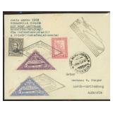 Paraguay Zeppelin Stamp Cover, 1932 Graf Zeppelin