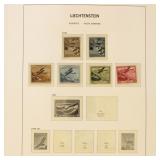 Liechtenstein Back of Book Stamps Mint (some later