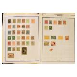 Cuba, Puerto Rico & Philippines Stamps on pages, U