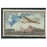 San Marino Stamps #C77 Mint LH CV $500