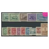 Canada Stamps #249-262 Mint NH 1942 set CV $173