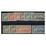 San Marino Stamps #C1-C10 Mint HR, #C8 with stain