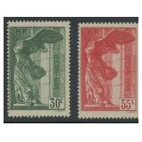 France Stamps #B66-B67 Mint NH semi-postal CV $350