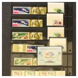 Worldwide Imperf Stamps Mint NH varieties on Vario