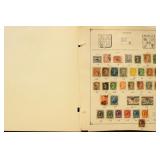 Canada & Armenia Stamps on Album Pages, 1850s-1940