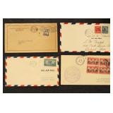 US Stamps 1920s Postal History group of First Day