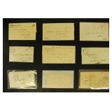 US Stampless Covers & Folded Letters Group of 15+