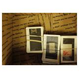 France & Colonies Stamps on Dealer Cards including