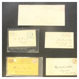 US Postal History Advertising/Corner Card Covers 1