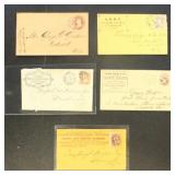 US Postal History Advertising/Corner Card Covers 1