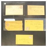 US Postal History Advertising/Corner Card Covers 1
