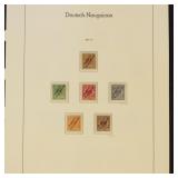 German New Guinea Stamps 1897-1914 Mint hinged on
