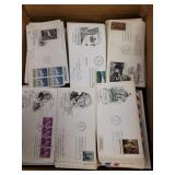 US Stamps First Day Covers, 2500+ in heavy bankers