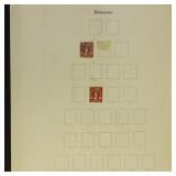Bahamas & Bermuda Stamps collection on mix of old