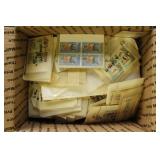 Worldwide Stamps in Glassines, huge catalog value,