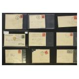 US 1890s Postal History group of 45 Covers all wit