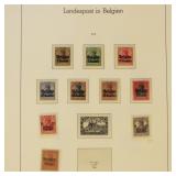 German Stamps WWI Occupation Stamps Mint Hinged an