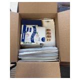China Stamps and Covers collection in Bankers Box,
