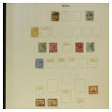 Malta Stamps collection on mix of old Stanley Gibb