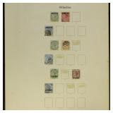 Gibraltar Stamps collection on mix of old Stanley