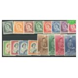 New Zealand Stamps #288-301 Mint NH CV $125
