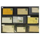 US 1880s Postal History group of 20+ Covers all wi