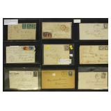 US 1880s Postal History group of 20+ Covers all wi