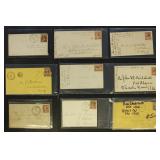 US 1880s Postal History group of 35+ Covers all wi