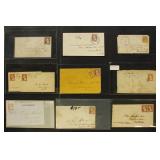 US Stamps 3 Cent Washington Perf & Imperf Group of