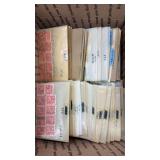 Worldwide Stamps in glassines, fills medium flat r
