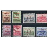 Montenegro Stamps #2NC10-2NC17 varieties  CV $1000