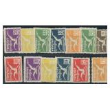 Uruguay Stamps #C14-C26 Mint LH CV $523