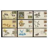 US Stamps 15 Federal Duck Stamp First Day Covers,