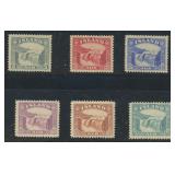 Iceland Stamps #170-175 Mint Hinged Set CV $162
