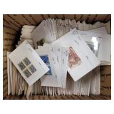 Russia Stamps 1000+ on hundreds of dealer cards wi